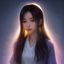 数字内容研究员林晓燕的工作照，年轻女性，休闲装，背景为明亮的开放式办公区，手持平板电脑